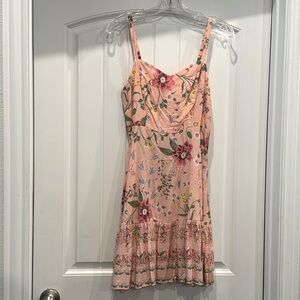 OLD NAVY Pink Floral Summer Dress (NWT)